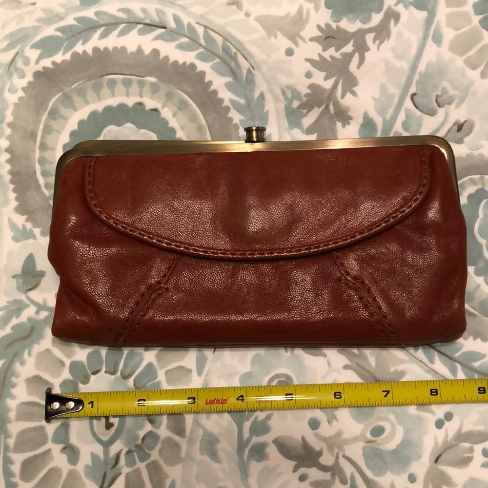HOBO leather clutch